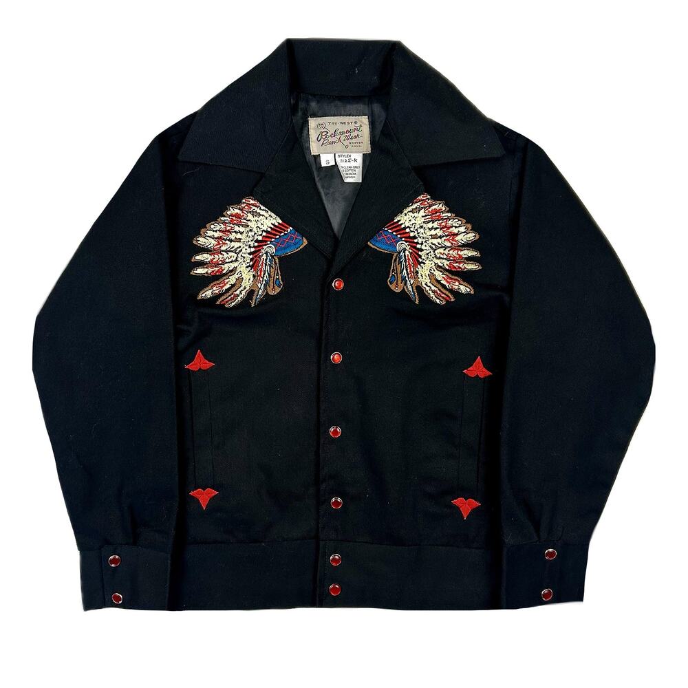 Rockmount Ranch Wear Kid's Youth Gabardine Chief Jacket Size Small